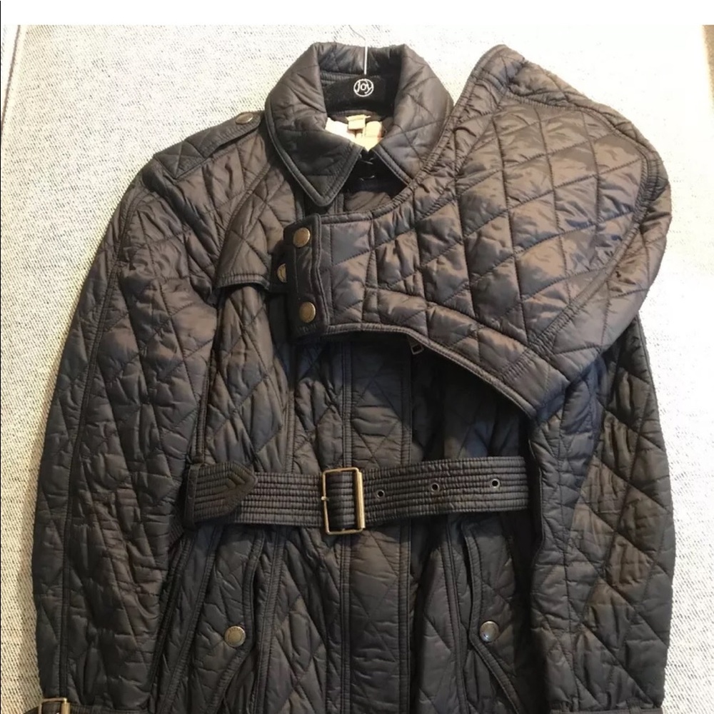 Burberry Baughton Quilted Coat XS